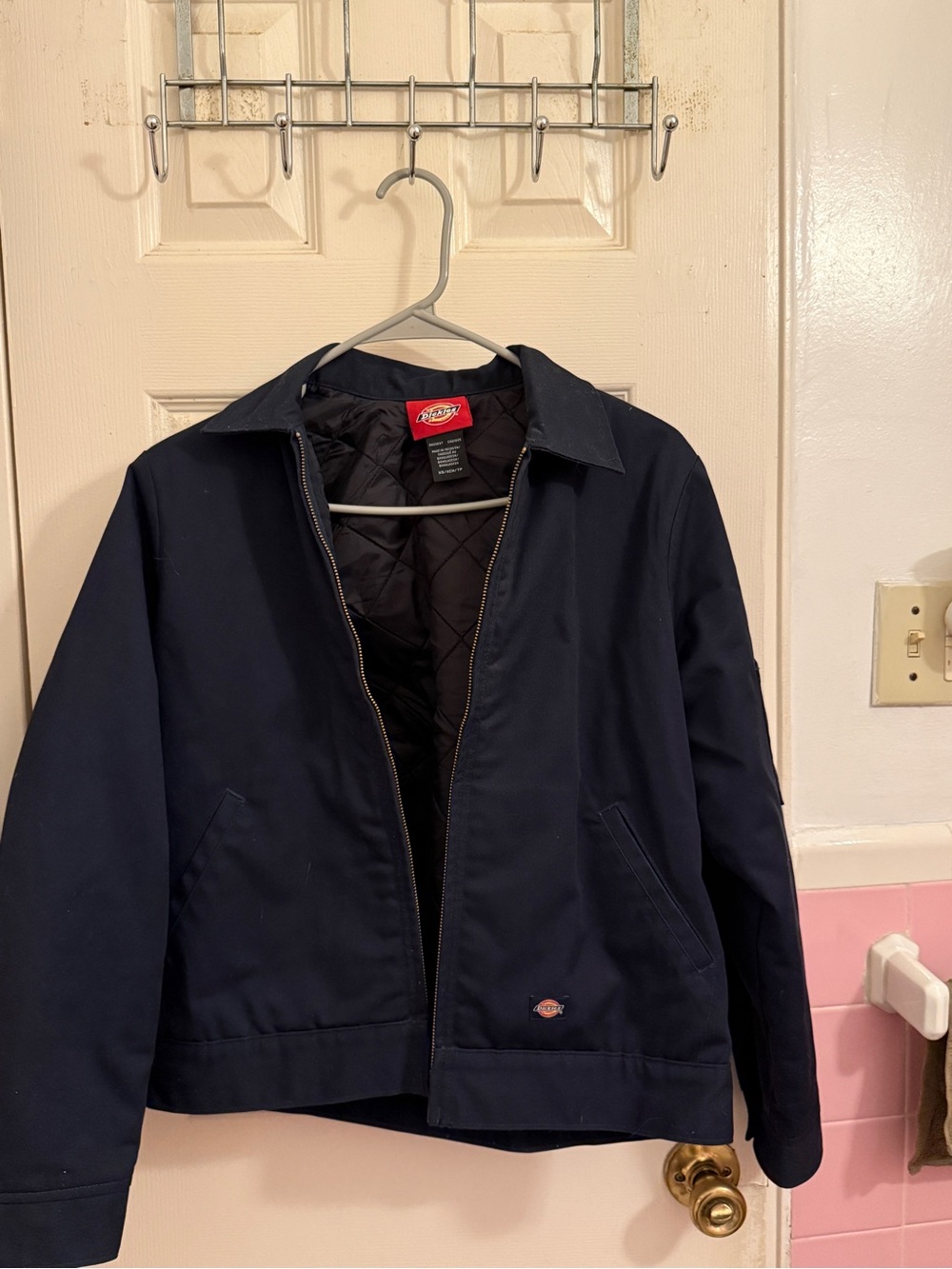 Dickies Women’s Navy Quilted Lined Work Jacket